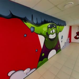 Wandgestaltung – Großformatdruck für Innenräume