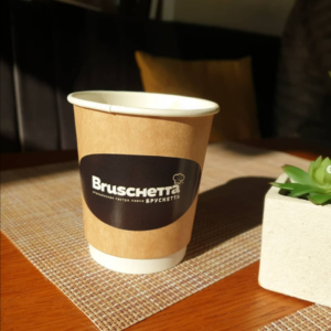 Logo Aufkleber für Coffee-to-go Becher – Verpackungsdruck