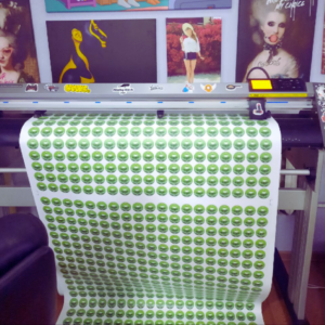 Plotter Schneidearbeit – konturgeschnittene Aufkleber